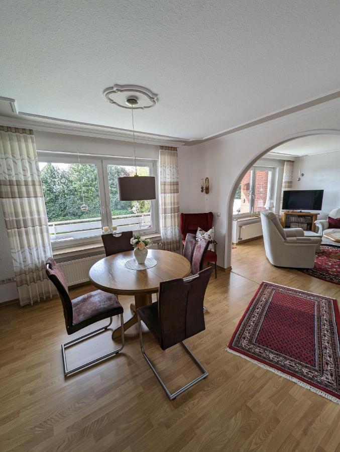 Ferienwohnung Leni Erstes Og Inkl Balkon Gartenblick Kostenfreier Parkplatz Stadtnah Aber Ruhig Gelegen Meppen Buitenkant foto