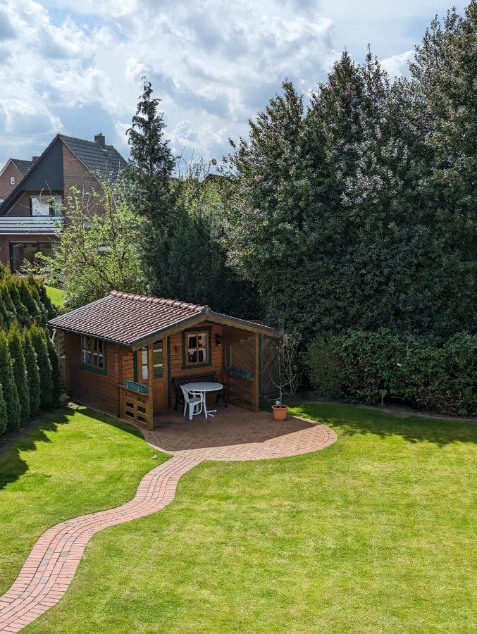 Ferienwohnung Leni Erstes Og Inkl Balkon Gartenblick Kostenfreier Parkplatz Stadtnah Aber Ruhig Gelegen Meppen Buitenkant foto