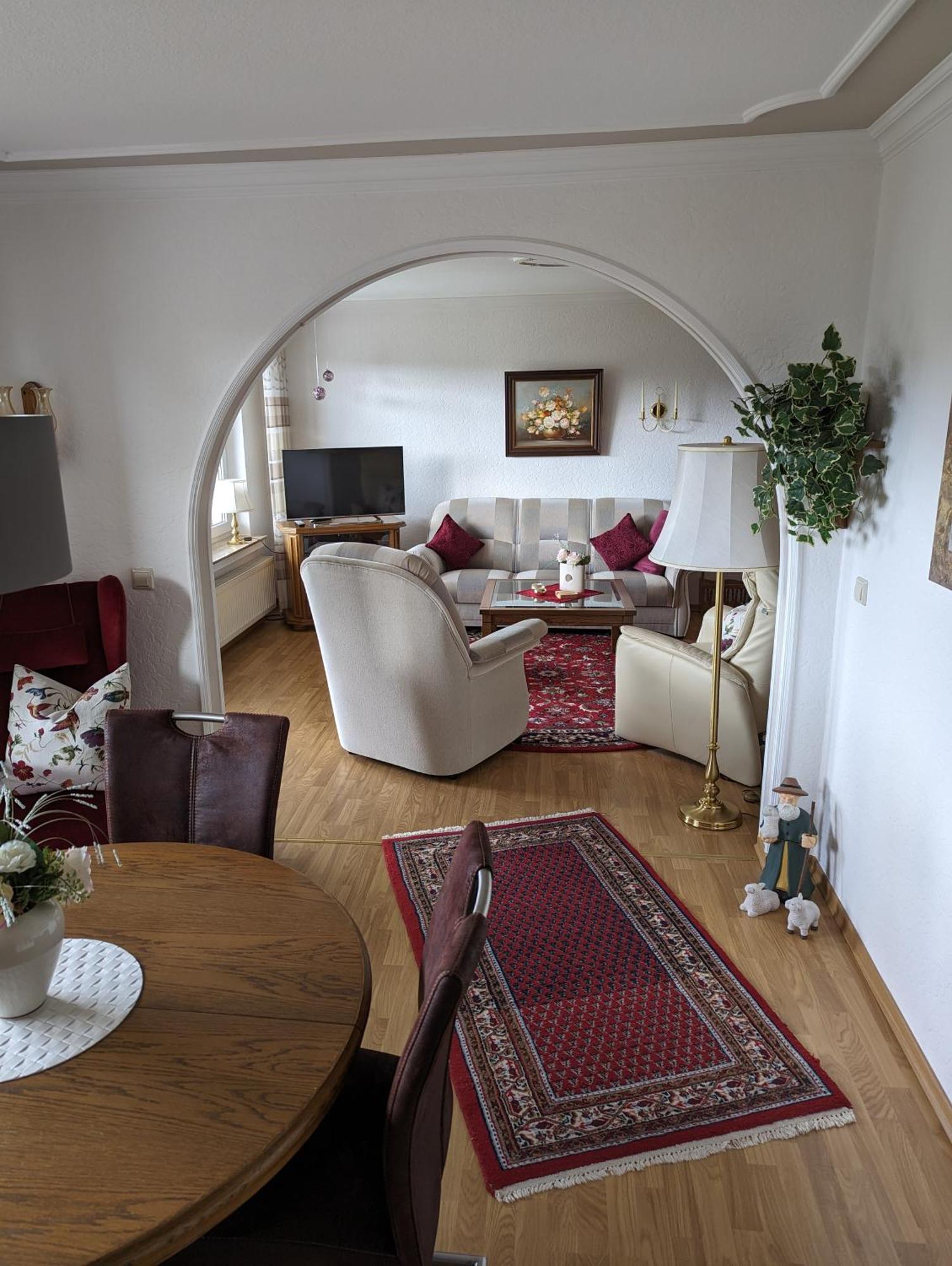 Ferienwohnung Leni Erstes Og Inkl Balkon Gartenblick Kostenfreier Parkplatz Stadtnah Aber Ruhig Gelegen Meppen Buitenkant foto