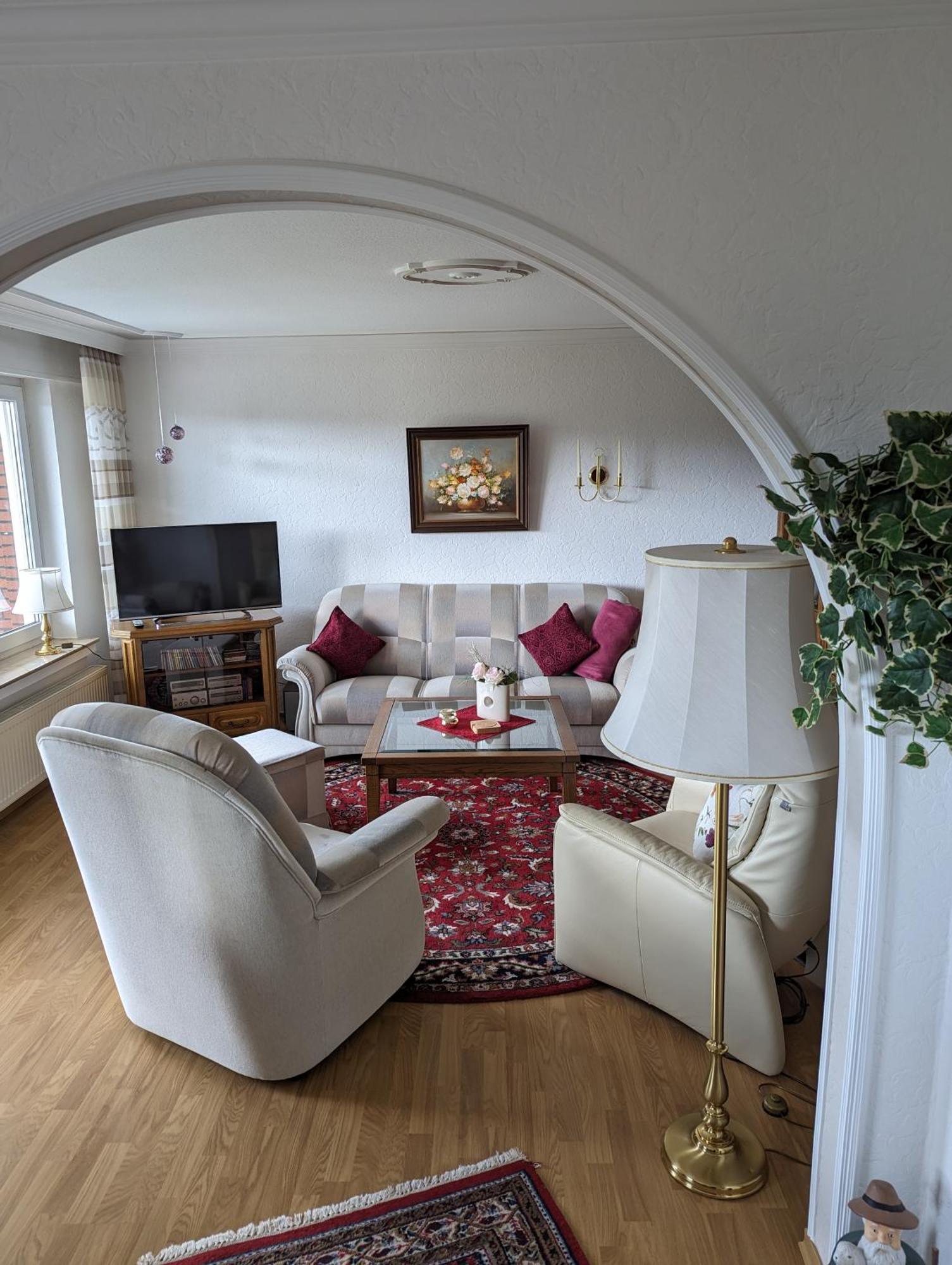 Ferienwohnung Leni Erstes Og Inkl Balkon Gartenblick Kostenfreier Parkplatz Stadtnah Aber Ruhig Gelegen Meppen Buitenkant foto