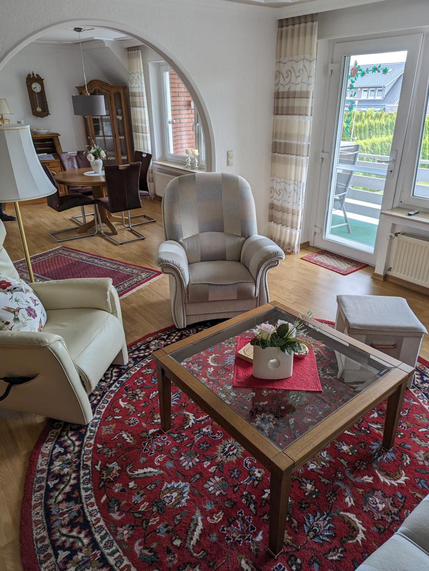 Ferienwohnung Leni Erstes Og Inkl Balkon Gartenblick Kostenfreier Parkplatz Stadtnah Aber Ruhig Gelegen Meppen Buitenkant foto